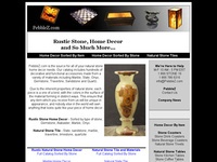 Pebblez.com - Rustic Stone and Home Decorating