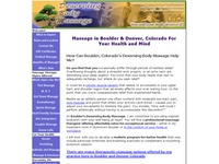 Denver Boulder's Deserving Body Massage