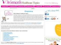 Womens health care topics