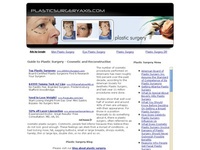 AAA 13186 Guide to Plastic Surgery