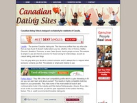 Canadian Dating Sites