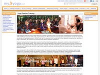 Yoga instructor training - MyYoga