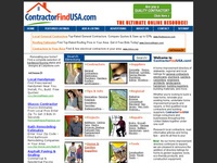 AAA 4464 General Contractors Home Improvement Directory - Contractor Find USA