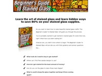 AAA 4827 Stained Glass Tips for Beginners