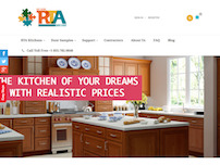 AAA 49815 rta kitchen cabinets