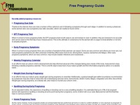Free Pregnancy Help