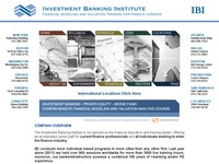 AAA 6658 Investment Banking Institute